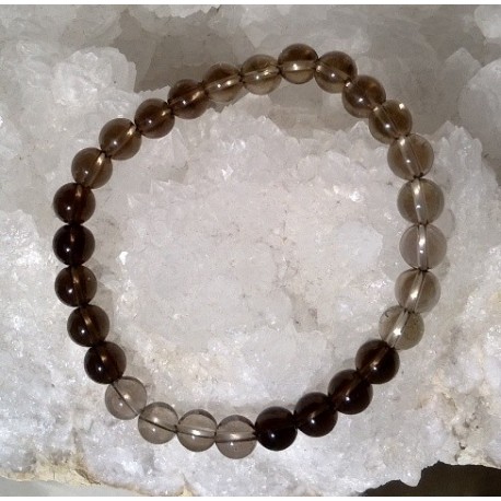 Bracelet Homme Quartz fumé 