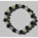 Bracelet Shungite et Cristal de roche