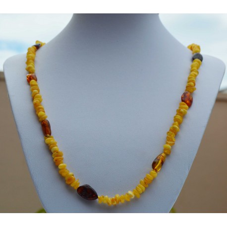 Collier Ambre sautoir 
