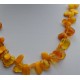 Collier Ambre crème 