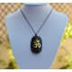 Pendentif Shungite Om