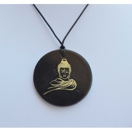 Pendentif Shungite Buddha