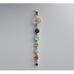 Pendentif Ascension serti argent