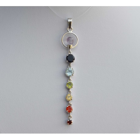 Pendentif Ascension des 7 Chakkras