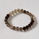 Bracelet en dégradé de Quartz Fumé