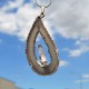 Pendentif Agate pointe de cristal