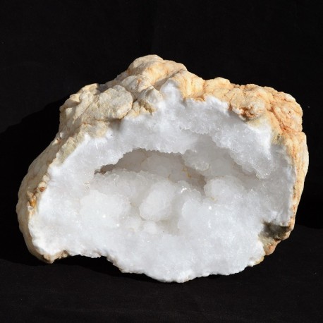 Calcite blanche géode complète 03