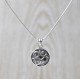 Pendentif Om argent
