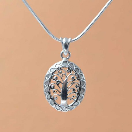 Pendentif Arbre de Vie          argent