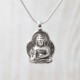 Colgante Buda plata