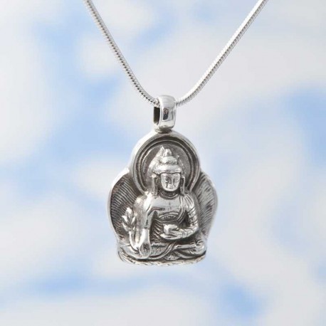 Pendentif Bouddha argent