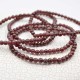Grenat bracelet perles rondes 4mm