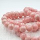 Rodocrosita pulsera perlas redondas 10mm
