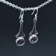 Pendientes amatista