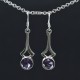 Pendientes amatista