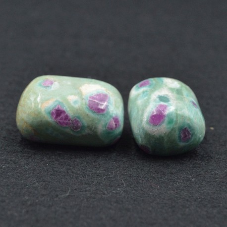 Lot de 2 Rubis sur Zoïsite