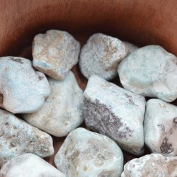 Larimar pierre brute