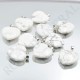 Howlite pendentif coeur