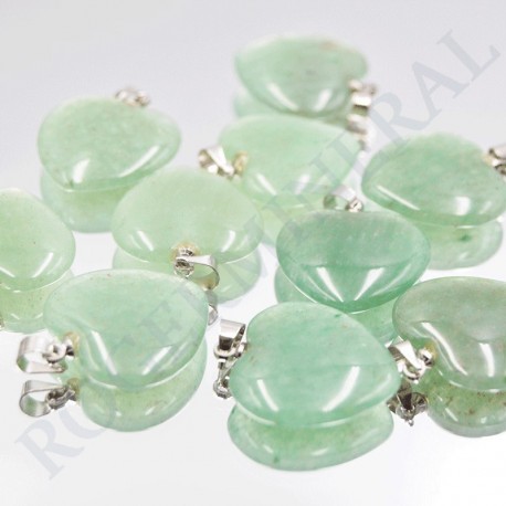 Aventurine pendentif coeur