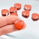 Jaspe Rouge pendentif coeur