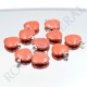 Jaspe Rouge pendentif coeur