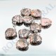 Rhodonite pendentif coeur