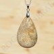 Pendentif Agate Fossile