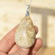 Pendentif Agate Fossile