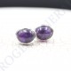 Boucle d'oreille Améthyste