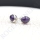 Boucle d'oreille Améthyste