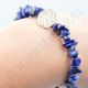 Bracelet Sodalite square 20mm