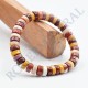 Bracelet Jaspe mokaïte Perles rondes