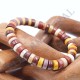 Bracelet Jaspe mokaïte Perles plates 10mm