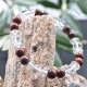 Bracelet Obsidienne Marron et Cristal de Roche