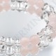 Bracelet Quartz rose Perles rondes
