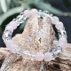 Bracelet Quartz rose Perles rondes