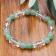 Bracelet Aventurine et Cristal de Roche