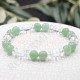 Bracelet Aventurine et Cristal de Roche