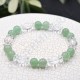 Bracelet Aventurine et Cristal de Roche