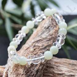 Bracelet Jade perles rondes