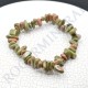 Bracelet Unakite baroque