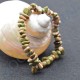 Bracelet Unakite baroque