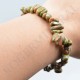 Bracelet Unakite baroque