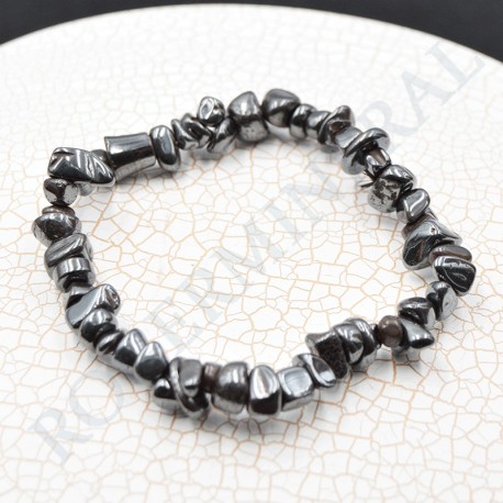Bracelet Hématite baroque