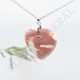 Jaspe Mokaïte pendentif coeur