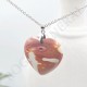 Jaspe Mokaïte pendentif coeur
