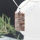 Pendentif Jaspe Rouge Bréchique