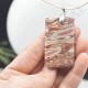 Pendentif Jaspe Rouge Bréchique