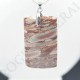 Pendentif Jaspe Rouge Bréchique