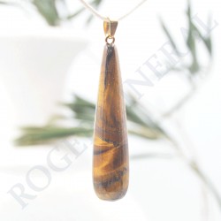 Pendentif  Oeil de Tigre arrondi
